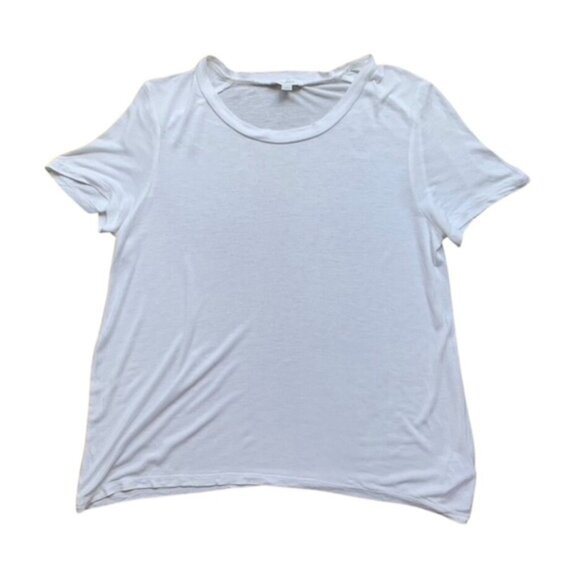 Aritzia Wilfred T-shirt Tee Short sleeve White Crew neck Casual Basic Size XS - Picture 2 of 15